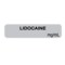 Nevs Lidocaine 5/16" x 1-1/4" Gray w/Black SANTW-0086 - alternate 1